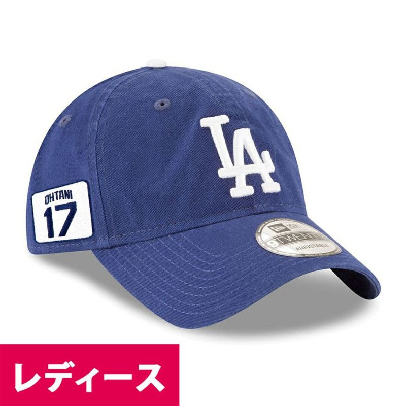 MLB 大谷翔平 ドジャース キャップ レディース ネーム＆ナンバーパッチ Core Classic 9TWENTY Adjustable ニューエラ/New Era ロイヤル