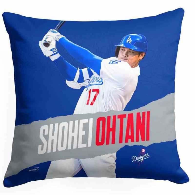 MLB 大谷翔平 ドジャース クッション 16 x 16 Player Printed Throw Pillow 枕  Northwest:プロスポーツグッズ セレクション通販 | JRE MALLショッピング | JRE POINTが貯まる・使える