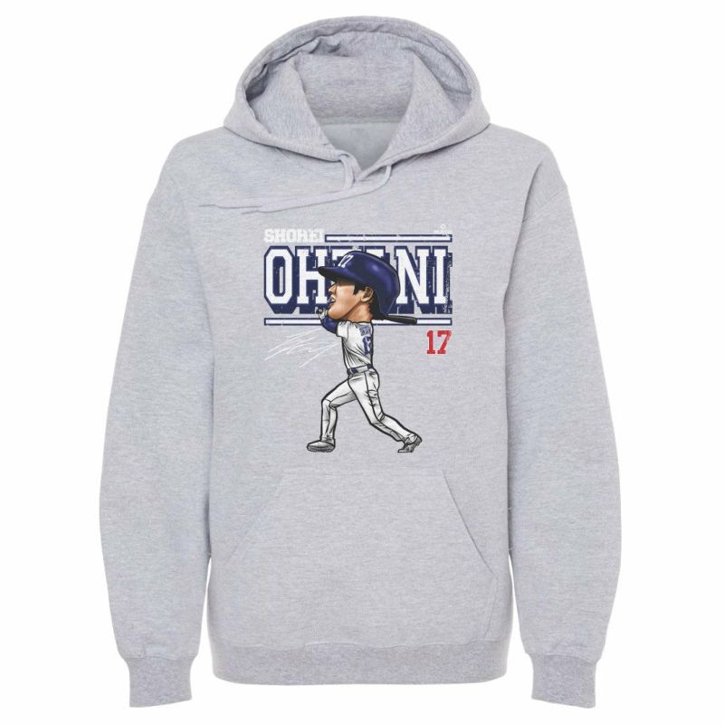 MLB 大谷翔平 ドジャース パーカー Los Angeles D カートゥーン WHT Hoodie 500Level グレー:プロスポーツグッズ  セレクション通販 | JRE MALLショッピング | JRE POINTが貯まる・使える