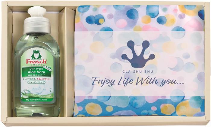 CLA SHU SHU　フロッシュ＆エコバッグ FRE-15   内祝 内祝い お祝 御祝 記念品 出産内祝い プレゼント 快気祝い 粗供養 引出物