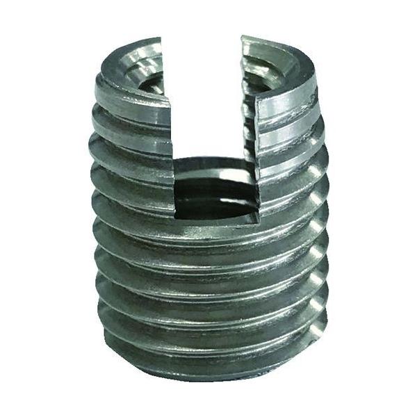 ＴＲＵＳＣＯ 302SUS-M4-P0.7-2DNS エンザート Ｒ下 ３０２ＳＵＳ割溝　Ｍ４　Ｐ０．７　Ｌ８ 302SUSM4P0.7