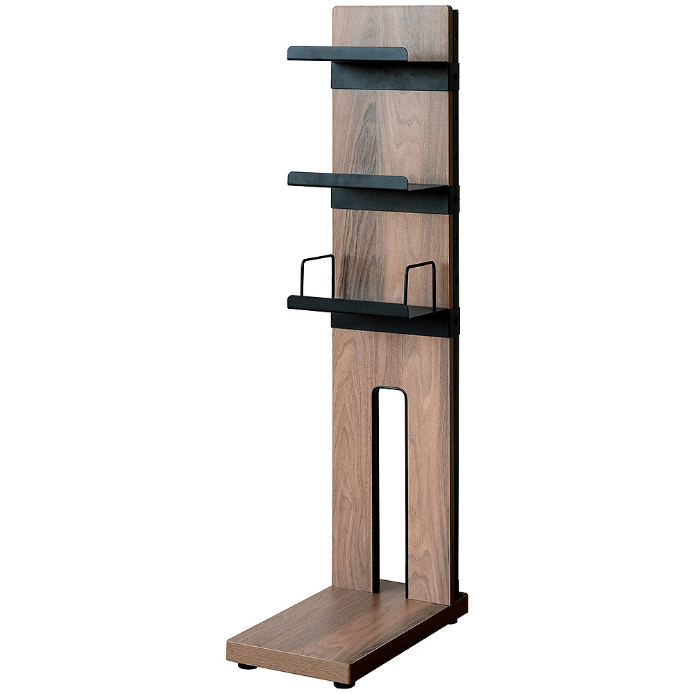 ゲーム機ラック REGABO（レガボ） スタンドタイプ ブラウン GRK-006_BR