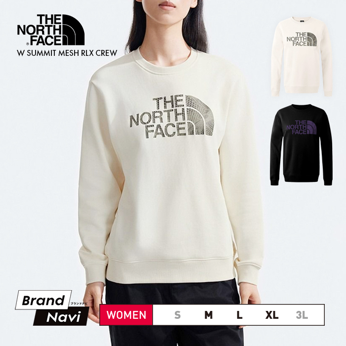 THE NORTH FACE W SUMMIT MESH RLX CREW NF0A8ASU ノースフェイス レディース トレーナー