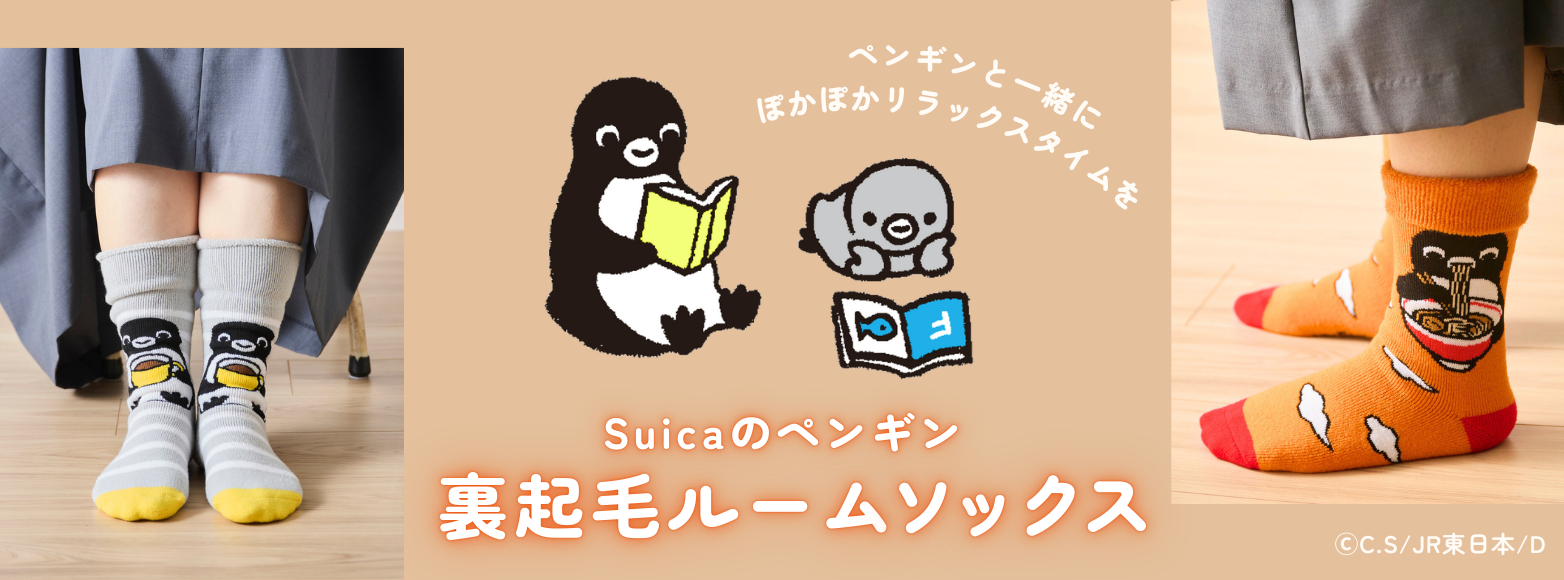 裏起毛ルームソックス