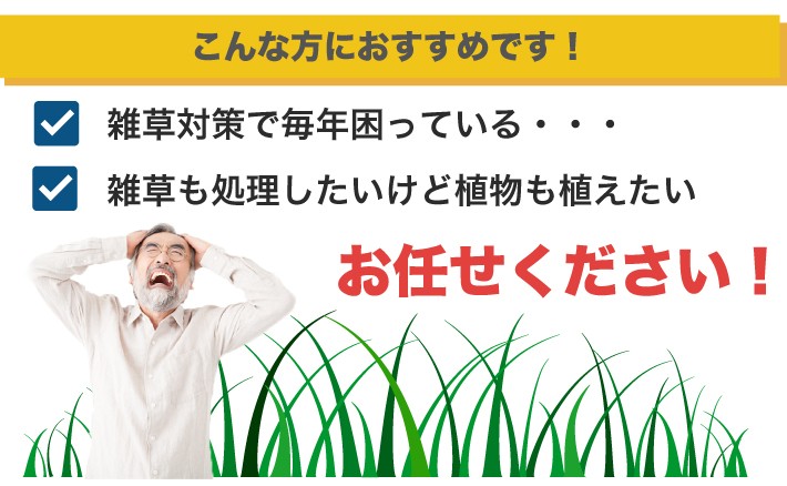 こんな方におすすめです！
