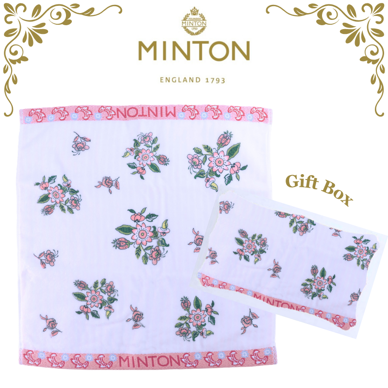 ミントン MINTON タオル ミニブーケ ピンク 34cm×35cm ウォッシュ