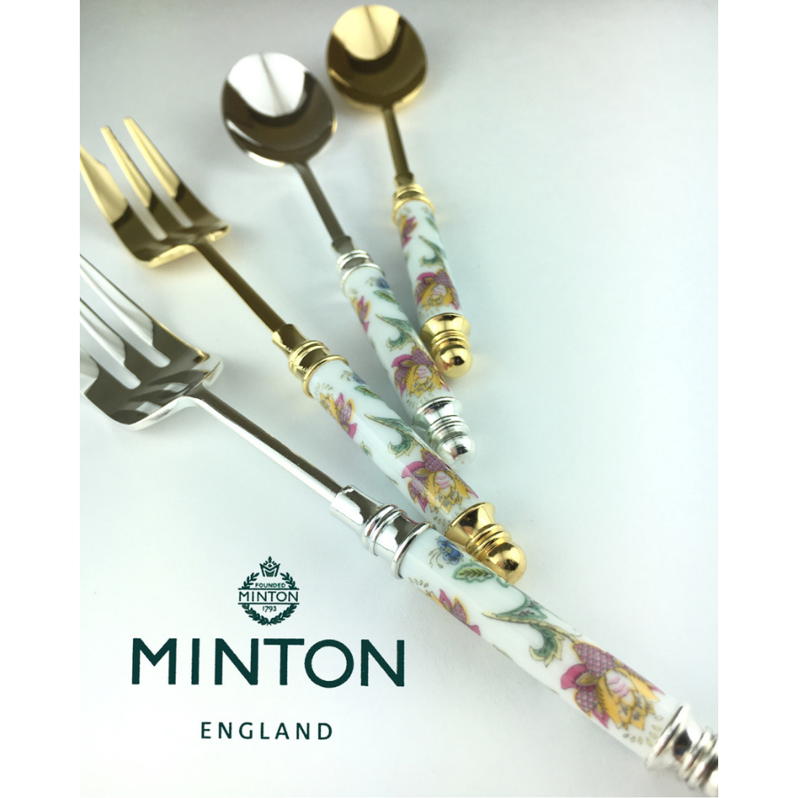 ミントン MINTON ティースプーン ハドンホール シルバー 2本セット