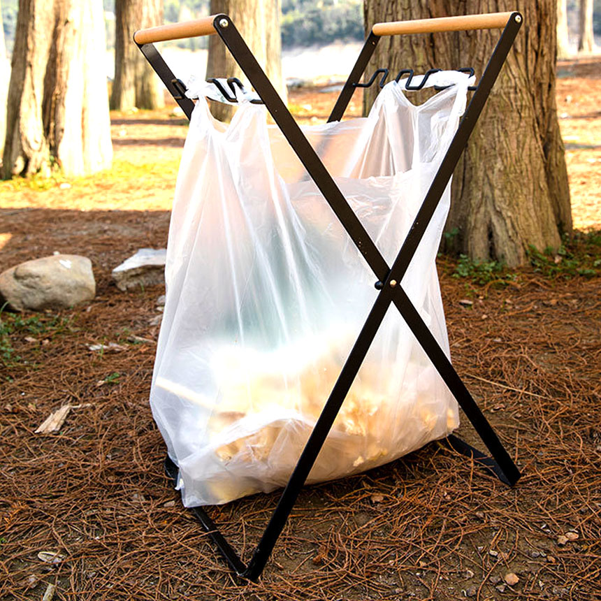 ゴミ箱 ごみ箱 ゴミ袋 スタンド レジ袋スタンド式 ハンガー 折りたたみ
