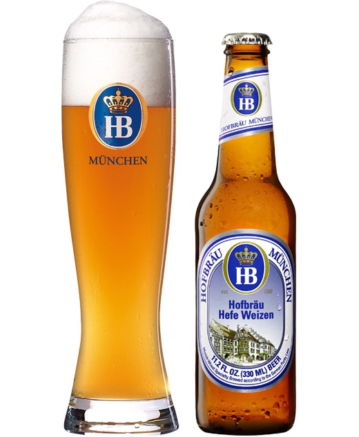 ビール ギフト ドイツ ホフブロイ ヘーフェヴァイツェン 330ml×6本【Hofbrau Hefe Weizen】 白ビール 瓶 正規輸入品  ボトル:世界のビール博物館通販 | JRE MALLショッピング | JRE POINTが貯まる・使える