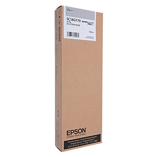 bn:17]【送料無料】EPSON インクカートリッジ SC18GY70 グレー:オンラインショッピングエクセラー JRE MALL店通販 | JRE  MALLショッピング | JRE POINTが貯まる・使える