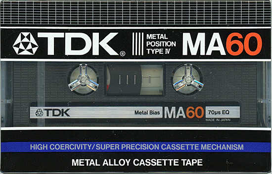 bn:13]【送料無料】【ゆうパケット発送】TDK メタルポジションTYPE-IV カセットテープ MA60 60分:オンラインショッピングエクセラー  JRE MALL店通販 | JRE MALLショッピング | JRE POINTが貯まる・使える