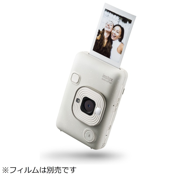 ハイブリッドインスタントカメラ 『チェキ』 instax mini LiPlay ミスティーホワイト:ビックカメラ通販 | JRE  MALLショッピング | JRE POINTが貯まる・使える