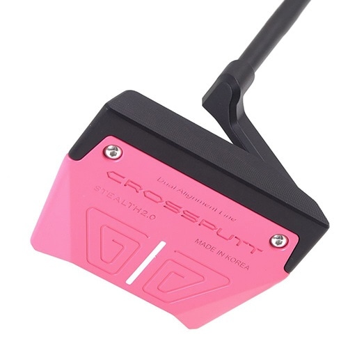 CROSSPUTT GOLF クロスパット ゴルフ Putter Stealth 2.0 ステルス デュアルアライメントライン マレット型パター  ピンク 34インチ CROSSPUTT a01-000008 [メンズ]:ビックカメラ通販 | JRE MALLショッピング | JRE  POINTが貯まる・使える