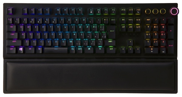 ゲーミングキーボード＋リストレスト BlackWidow V3 Pro - Green Switch RZ03-03531300-R3J1 [有線・ ワイヤレス /Bluetooth・USB]:ビックカメラ通販 | JRE MALLショッピング | JRE POINTが貯まる・使える