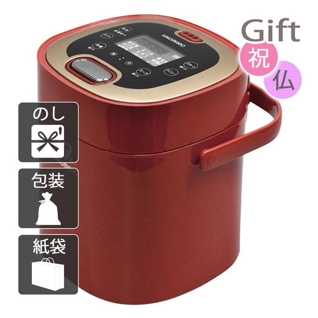 キッチン家電 HIKOMARO 彦摩呂のマルチクッカー「調理の宝石箱」 レッド:Gift style通販 | JRE MALLショッピング | JRE  POINTが貯まる・使える