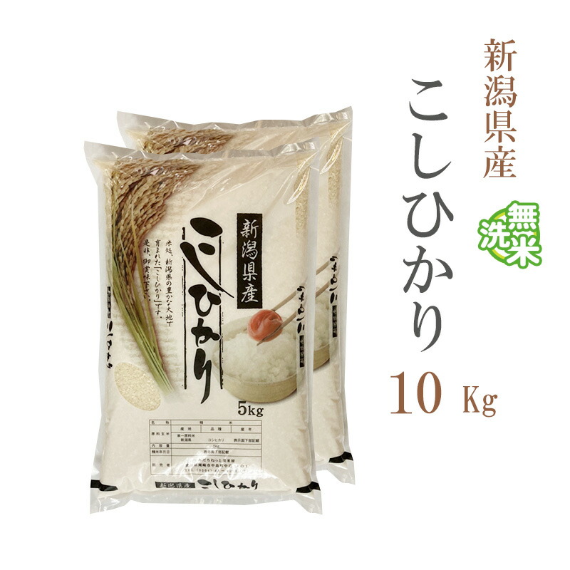 お買い得！新潟県産 少なから コシヒカリ 10kg 送料無料 産地直送米