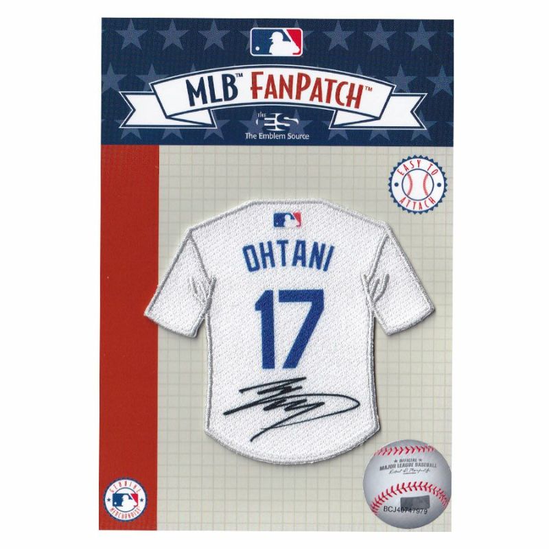 MLB 大谷翔平 ドジャース パッチ ワッペン Back Signature Jersey Fanpatch The Emblem  Source:プロスポーツグッズ セレクション通販 | JRE MALLショッピング | JRE POINTが貯まる・使える