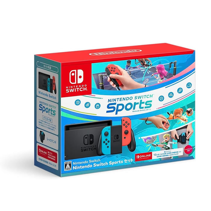 新品】 任天堂 ニンテンドースイッチ 本体 Switch Sports セット Nintendo Switch HAD-S-KABGR【送料無料】:家電のPCあきんど通販  | JRE MALLショッピング | JRE POINTが貯まる・使える